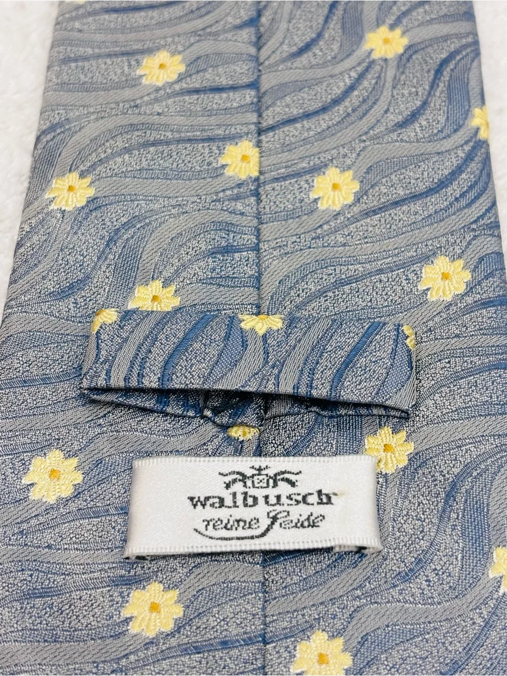 Brand New Stylish Tie By Walbusch - 3 3/4 Inches Wide
